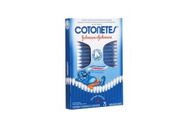 Cotonete De Algodão Com Haste Flexível - 75 Unid - Johnson & Johnson